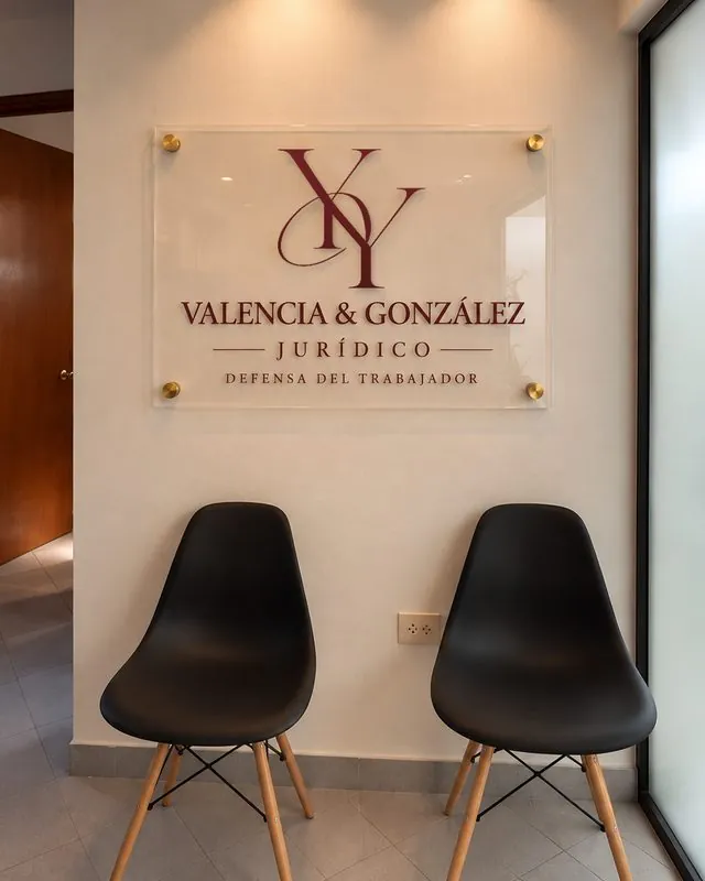 Recepción del despacho Valencia & González Jurídico